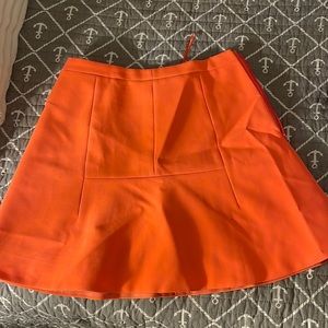 Orange Skirt JCrew